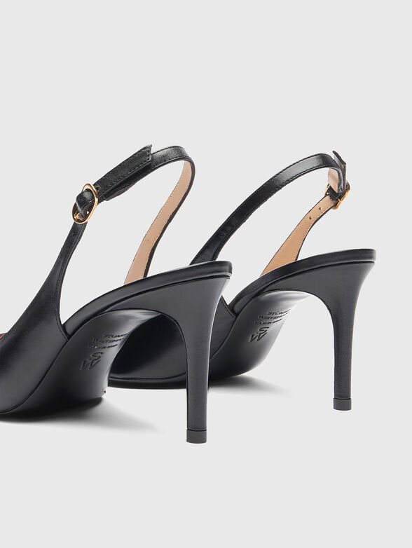 STUART POWER SLGBK 7 leather heel shoes - 3