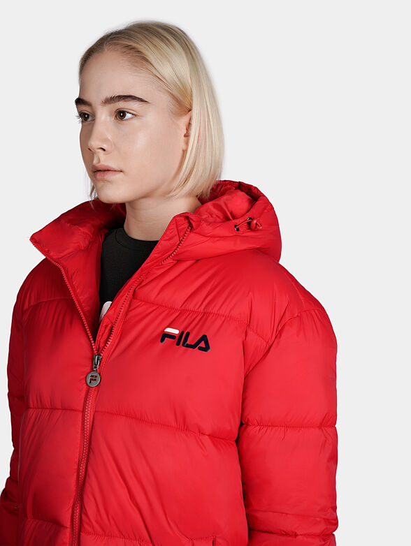 BRONWEN Puffer jacket in beige - 2