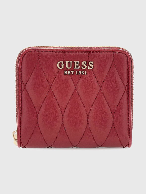 VALLA wallet with quilted effect - 1