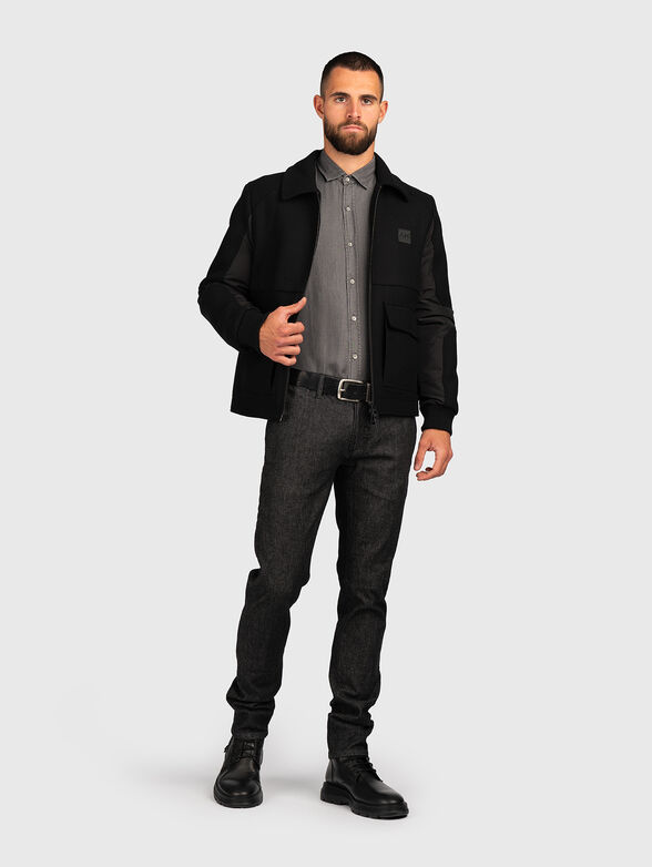 SUNSET TENCEL INDIGO slim fit shirt - 2