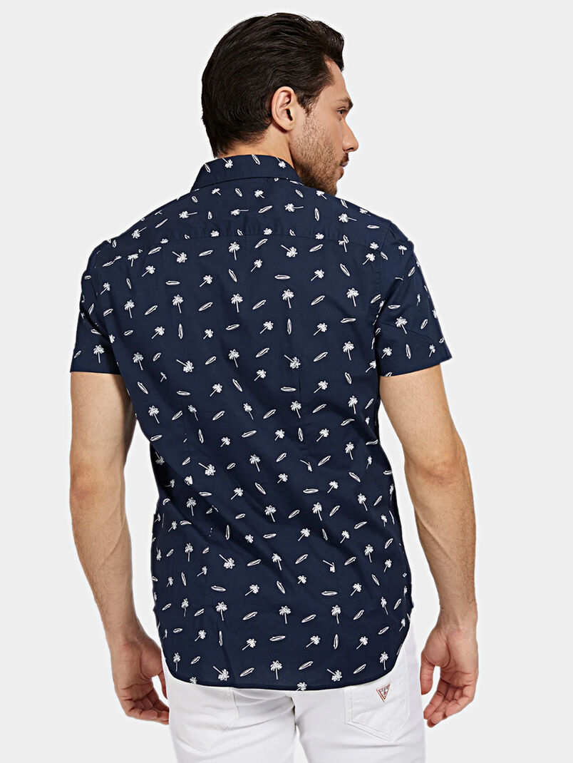 SUNSET Shirt with summer motifs - 3