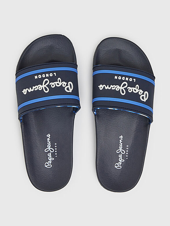 Beach slippers with logo detail - 6
