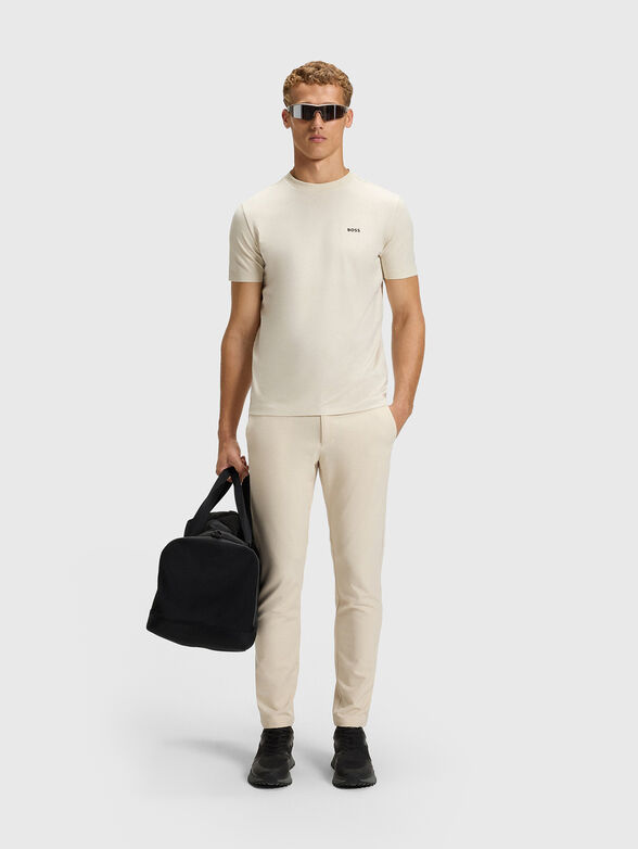 Straight trousers with logo - 2