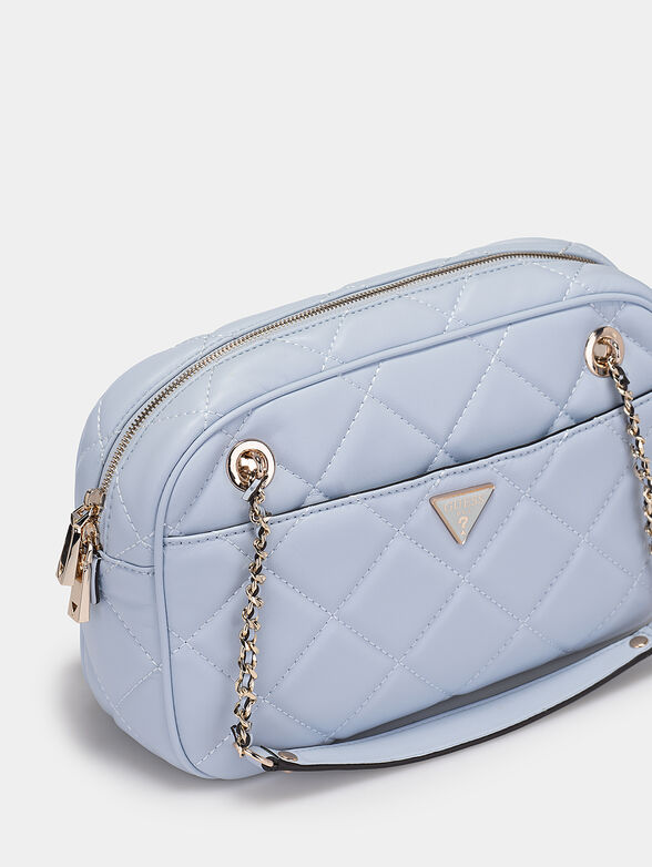 CESSILY bag with quilted effect and logo accent - 4