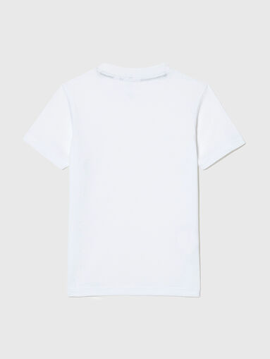 Cotton T-shirt with logo  - 5