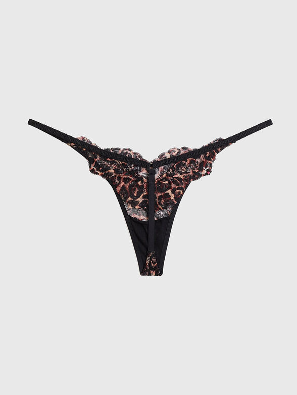 LEOPARD G-string in lace - 6