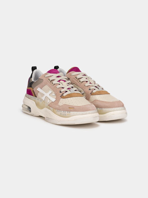 DRAKED 266 sneakers with coloured inserts - 2