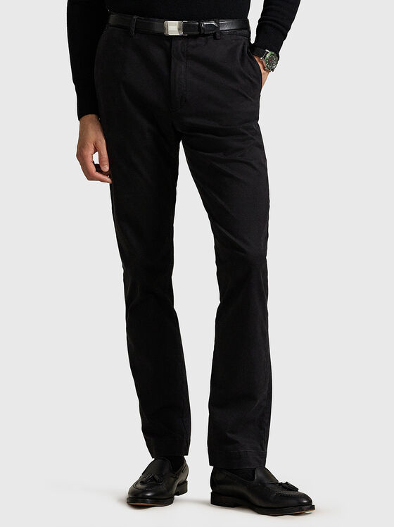 Cotton chino trousers - 1