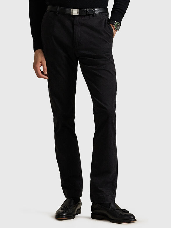 Cotton chino trousers - 1