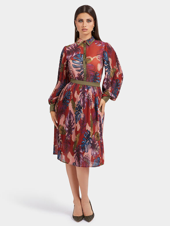 LORENA shirt with colorful print - 1
