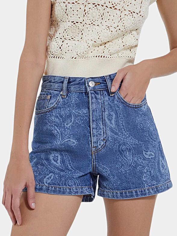 Denim shorts - 1