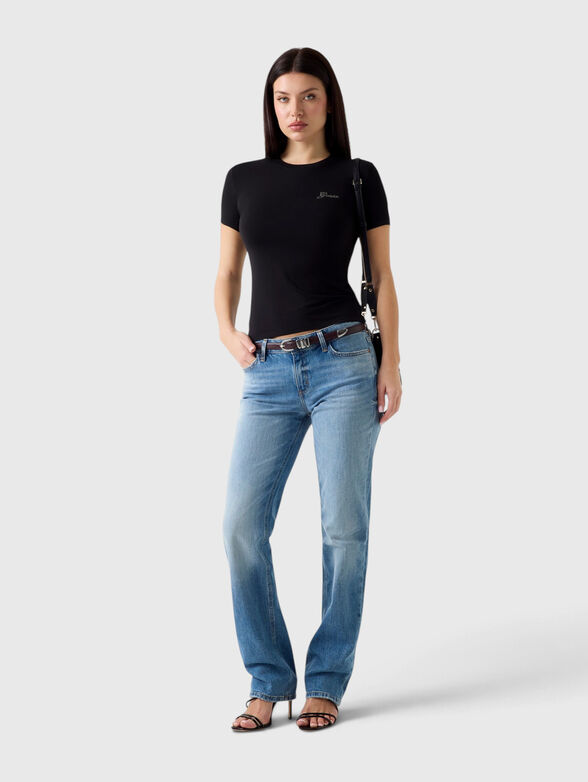 Rhinestones logo t-shirt - 1