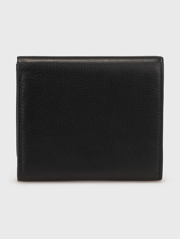 Leather wallet with logo detail - 2
