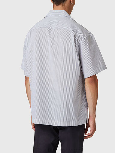 Striped shirt with print - 3