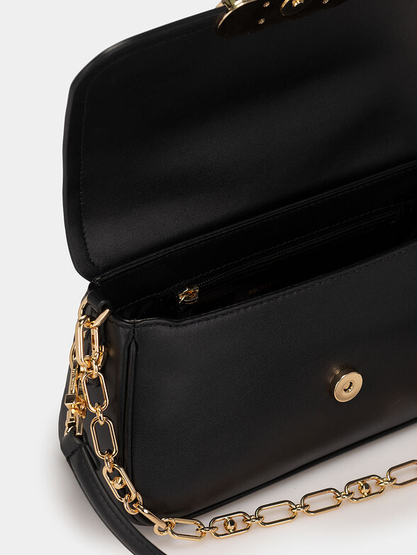 Shoulder bag with logo accent - 5