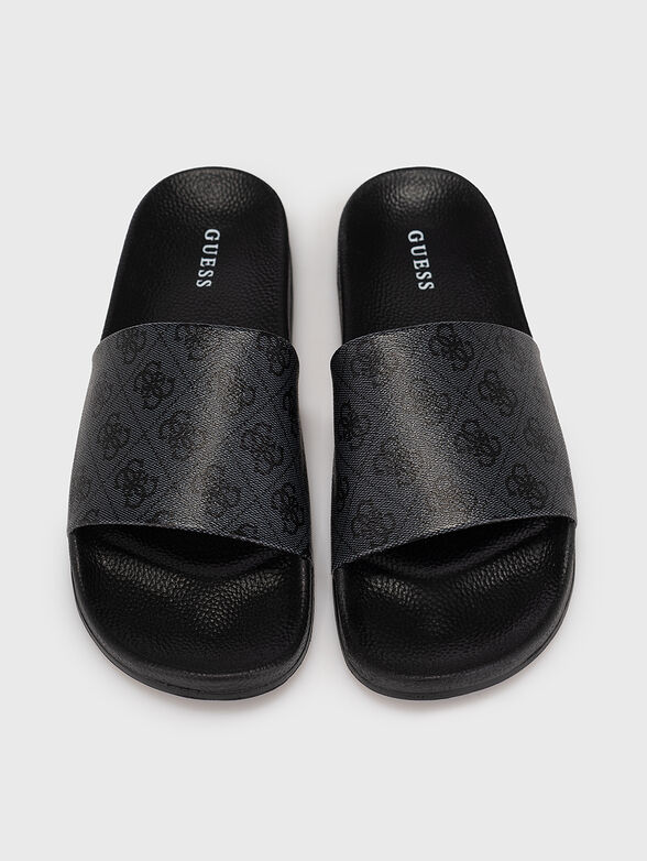 COLICO slippers with monogram logo print - 6