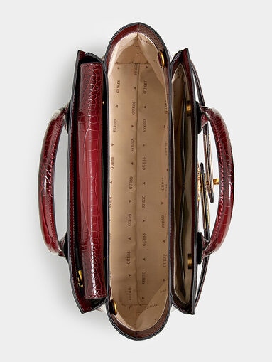 ENISA tote bag with croc print - 4