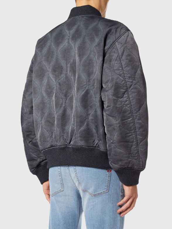 Quilted-look bomber jacket - 2
