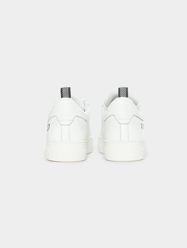 SCREEN leather sneakers - 4