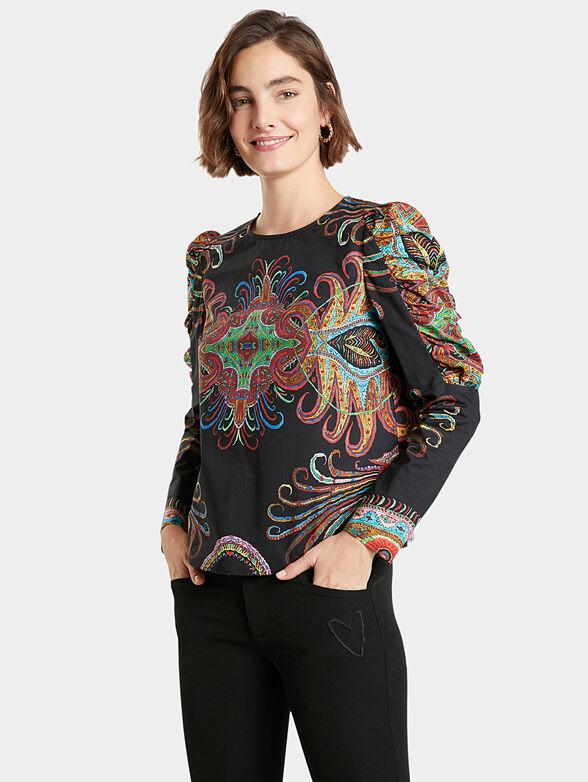 RAVVEL cotton blouse - 1