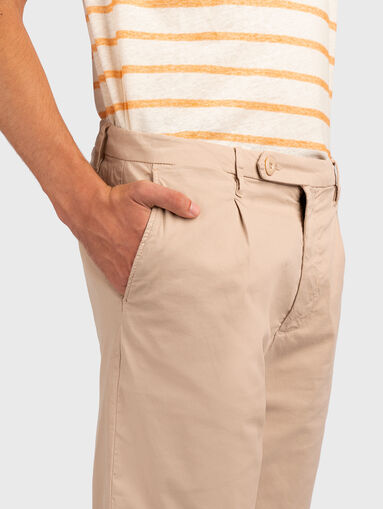 NOAH beige shorts - 4