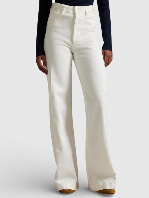 High-waisted pants - 1