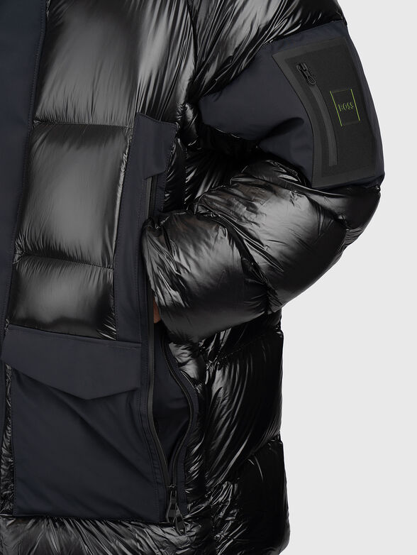 Padded jacket with hood - 4