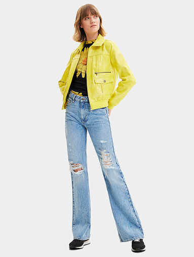 Blue ripped jeans - 5