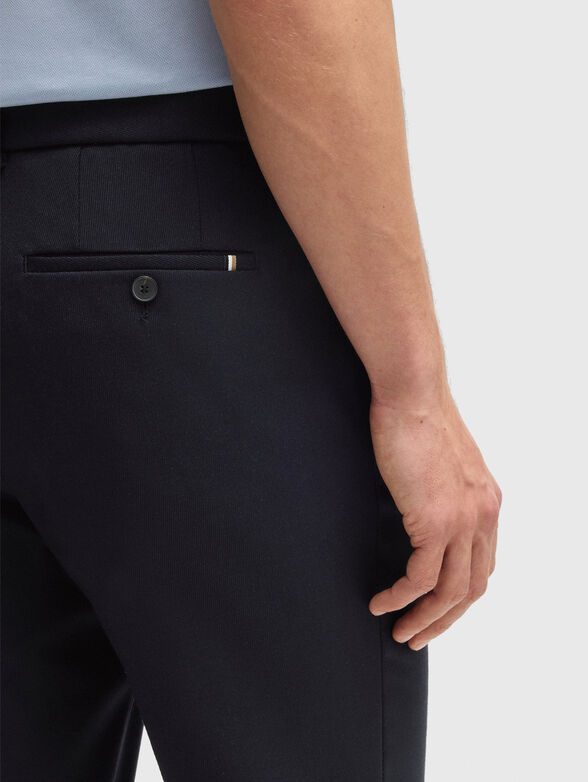 Slim trousers in wool - 3