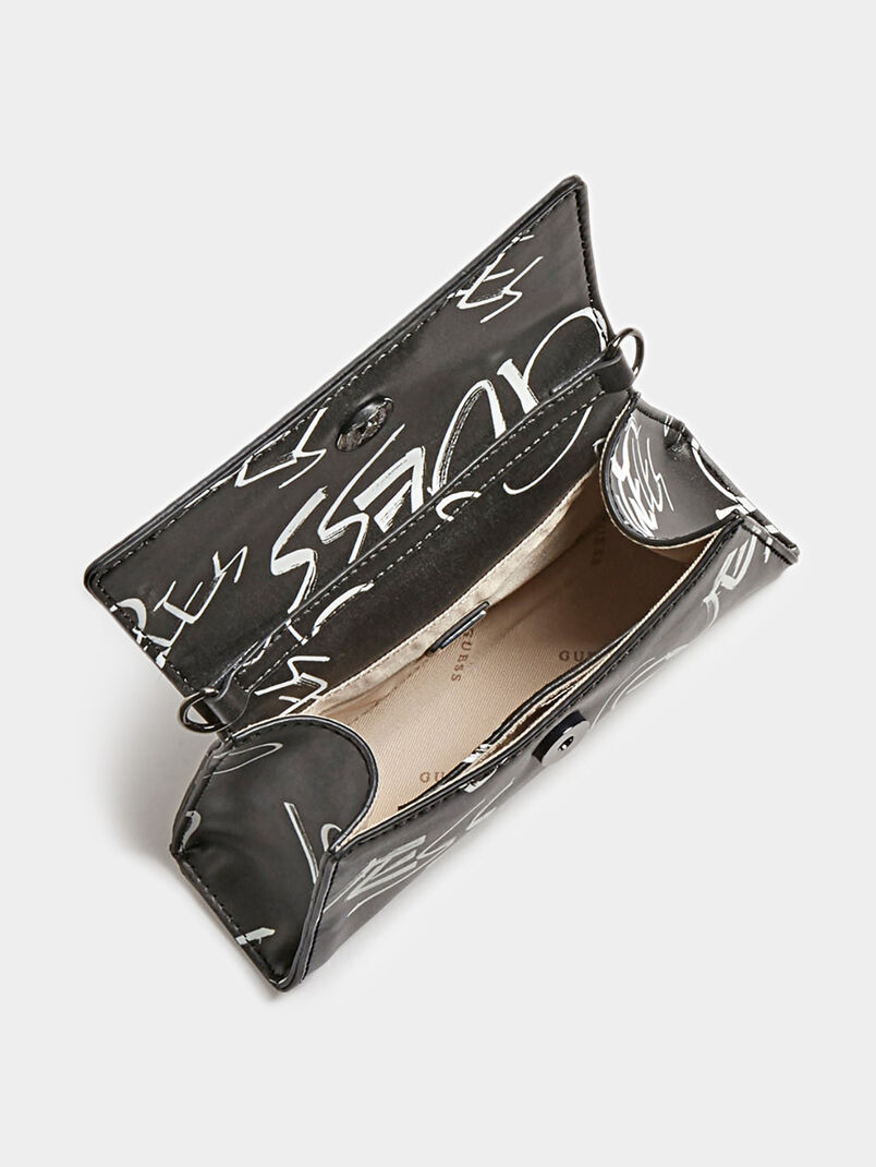 DEVIN Crossbody bag with graffiti print - 3
