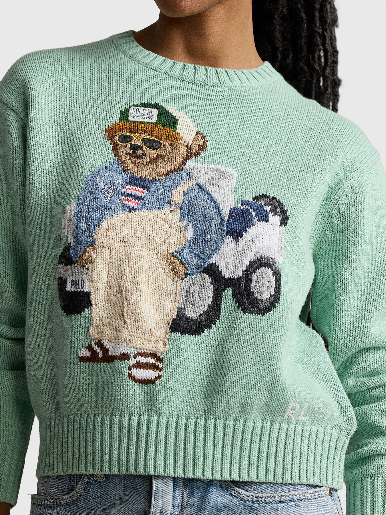 Polo Bear cotton sweater brand POLO RALPH LAUREN Globalbrandsstore en