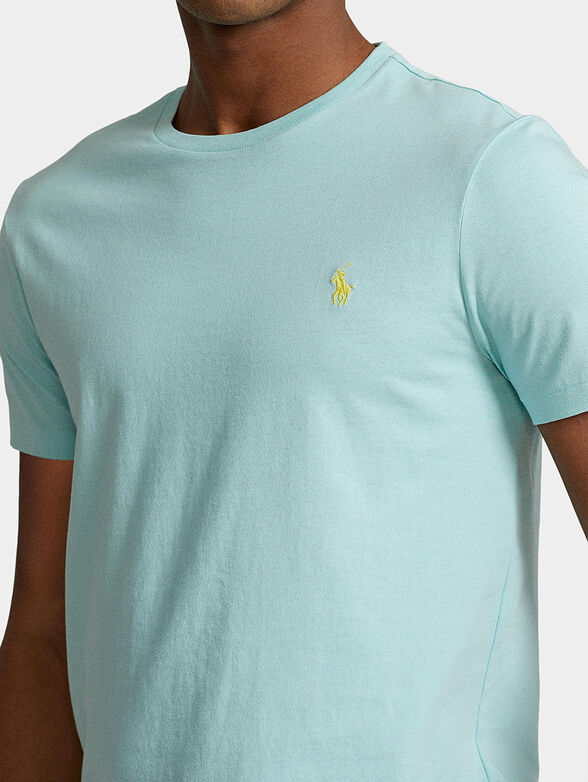 T-shirt in light blue - 4