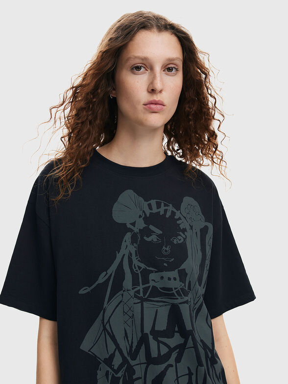 T-shirt dress with print - 6