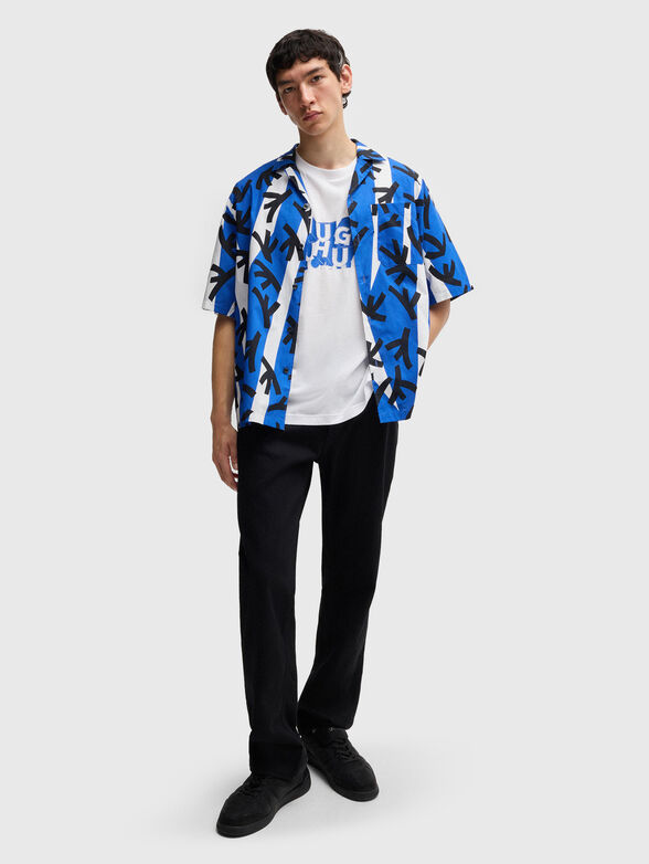 NAFRALO T-shirt with accent print - 2