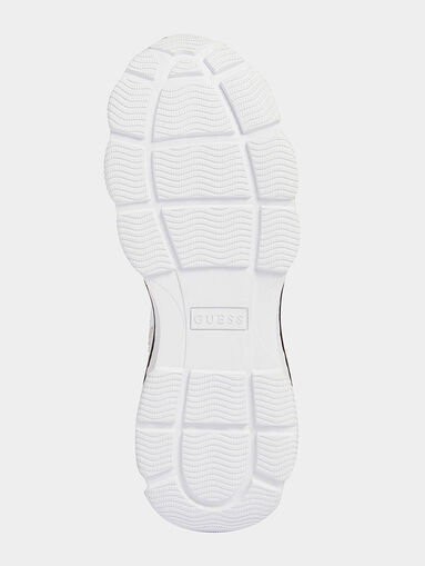 MICOLA beige sneakers - 5