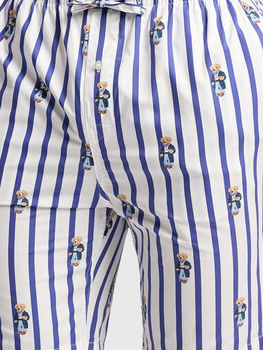 Striped cotton pyjama set - 4