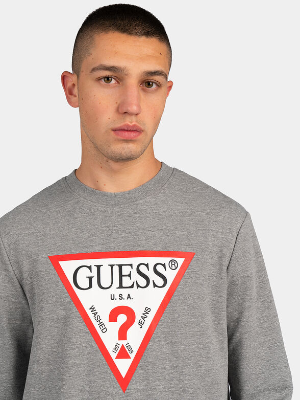 AUDLEY sweatshirt with triangular logo print - 2