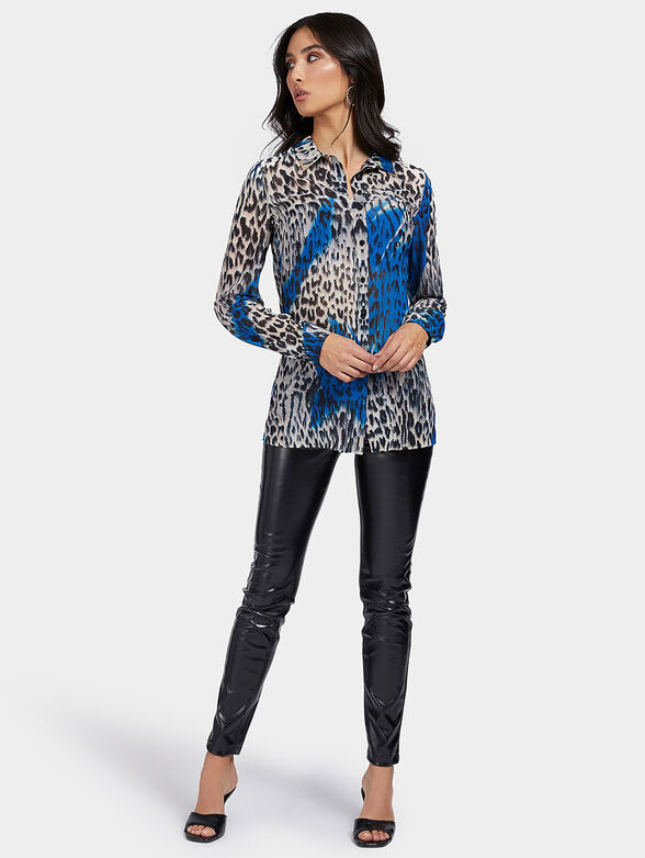 Shirt CLOUIS with animal print - 3