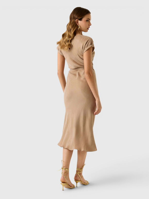 Viscose-blend midi dress - 2