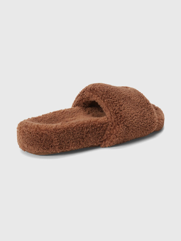 Soft texture slippers with logo - 3