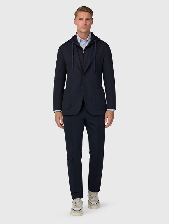 Jacket with detachable hood  - 2