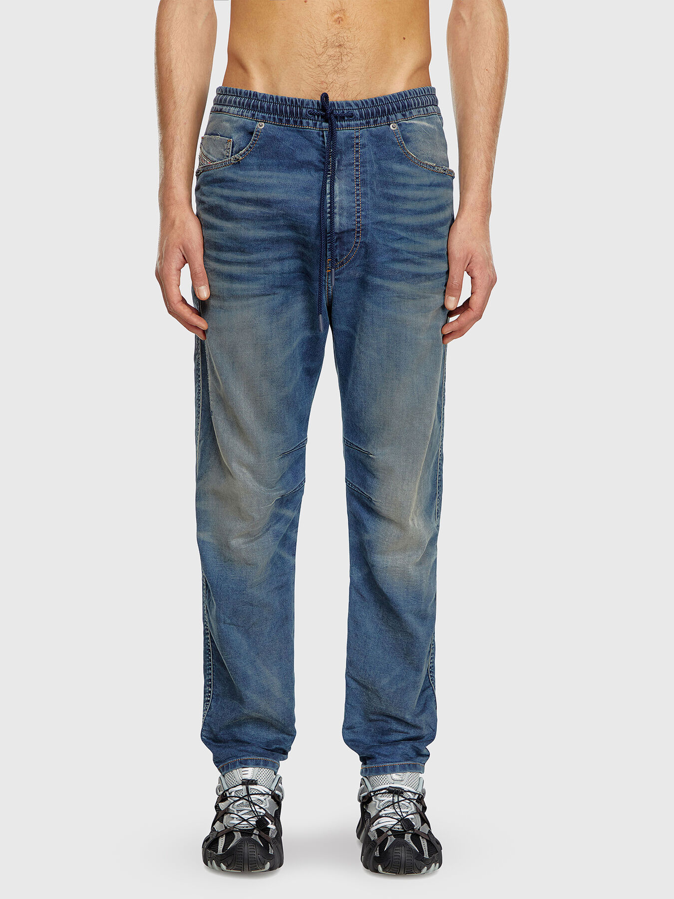 【美品】ディーゼル ジョグジーンズ 2040 D-AMAGE JOGG W30 2040 D-AMAGE JOGG jeans with elastic waist brand DIESEL