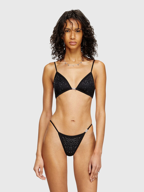 Сутиен LUNA-DNM с апликирани кристали - 1