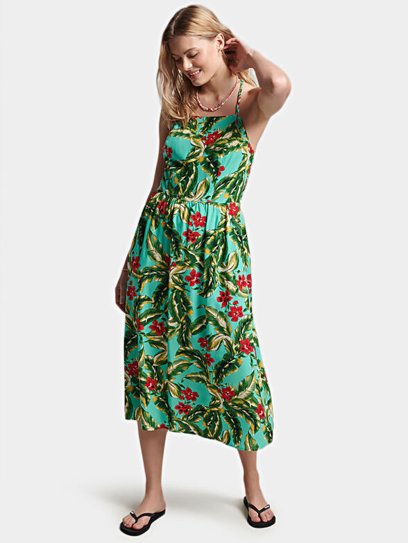 Dress with side pockets - 1