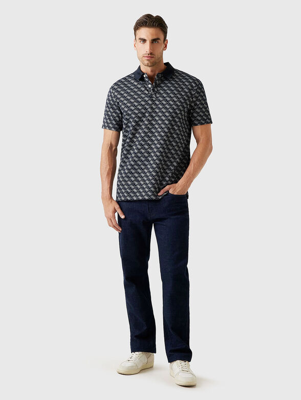 Short-sleeved cotton polo shirt - 2