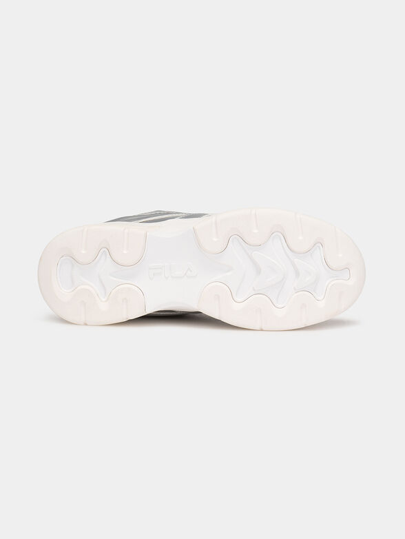 RAY F sneakers in silver color - 5