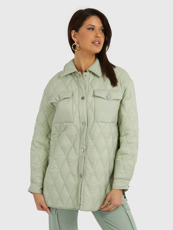 GIORGIA black jacket with logo accent on the back - 1