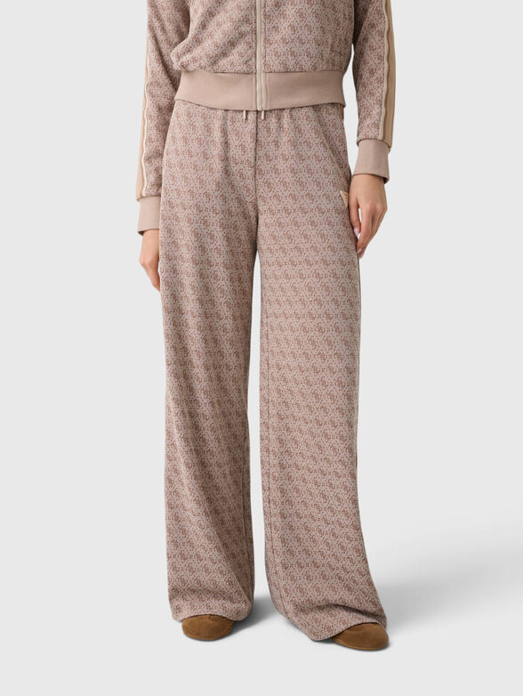 4G Logo printed sport pants - 1