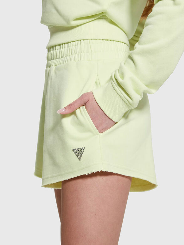 SKYLAR sports shorts with rhinestone detail - 3