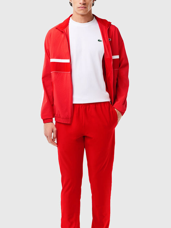 Two-piece sports set in red - 1